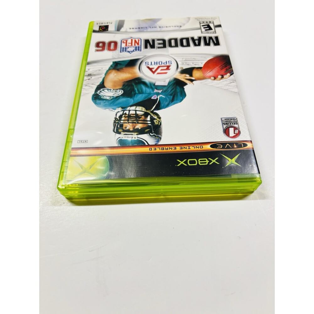 Madden NFL 06 (Microsoft Xbox, 2005) Complete w/ Manual Tested Works VG Cond - Picture 4 of 11